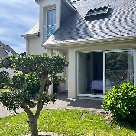 Avec Jardin Clos&véranda-chbre Rez-de-chaussée-plage 6 Mn